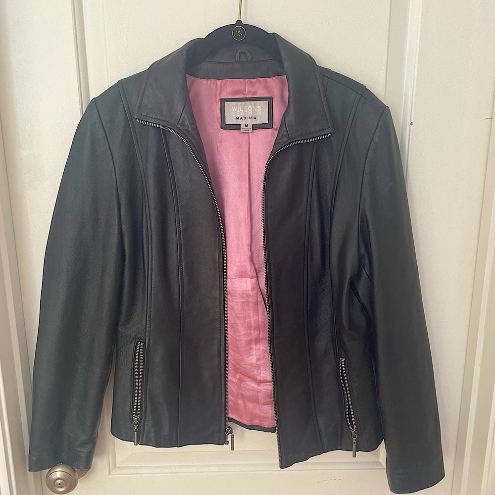 Wilson 100% leather jacket.